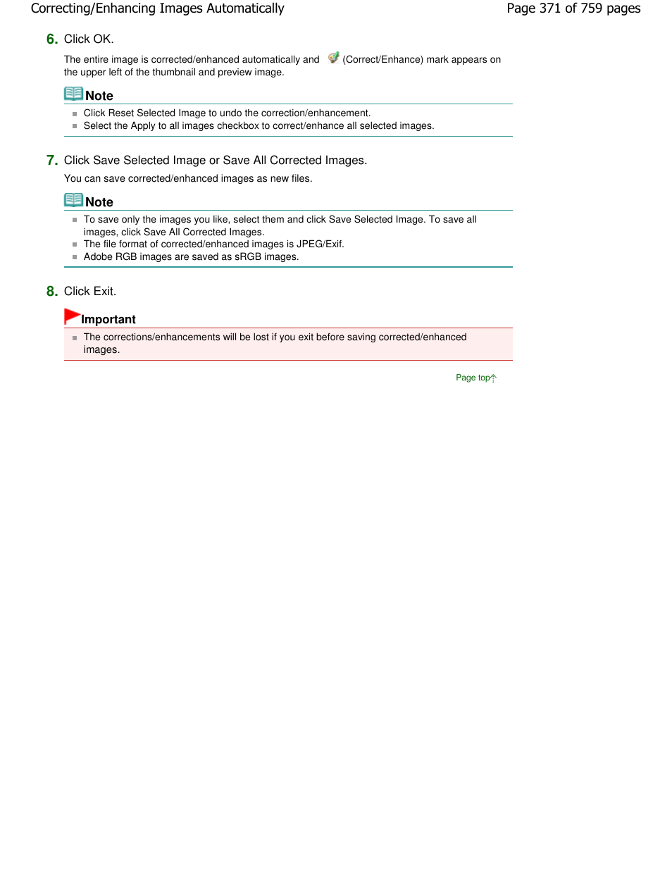 Canon mp495 User Manual | Page 371 / 759