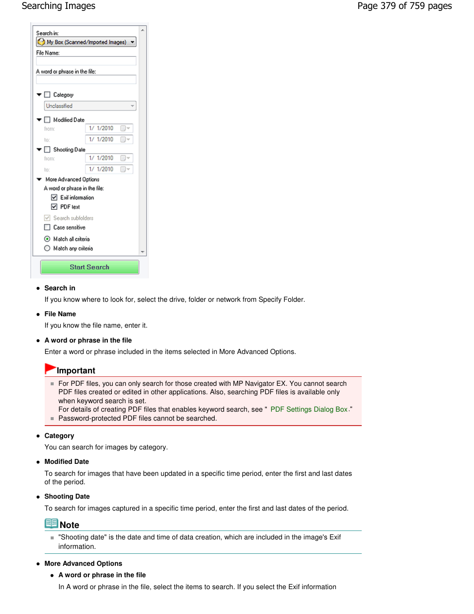 Canon mp495 User Manual | Page 379 / 759