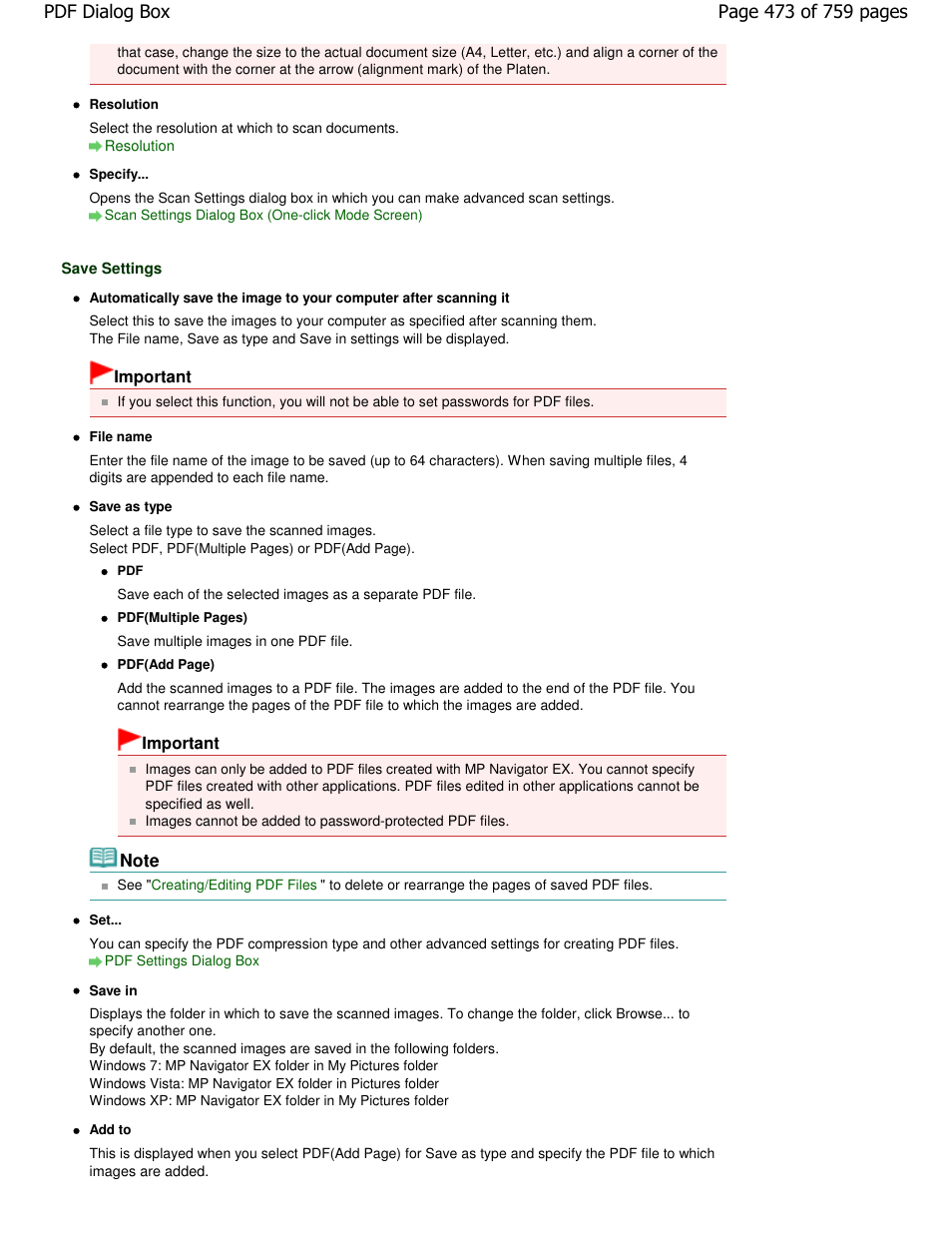 Canon mp495 User Manual | Page 473 / 759