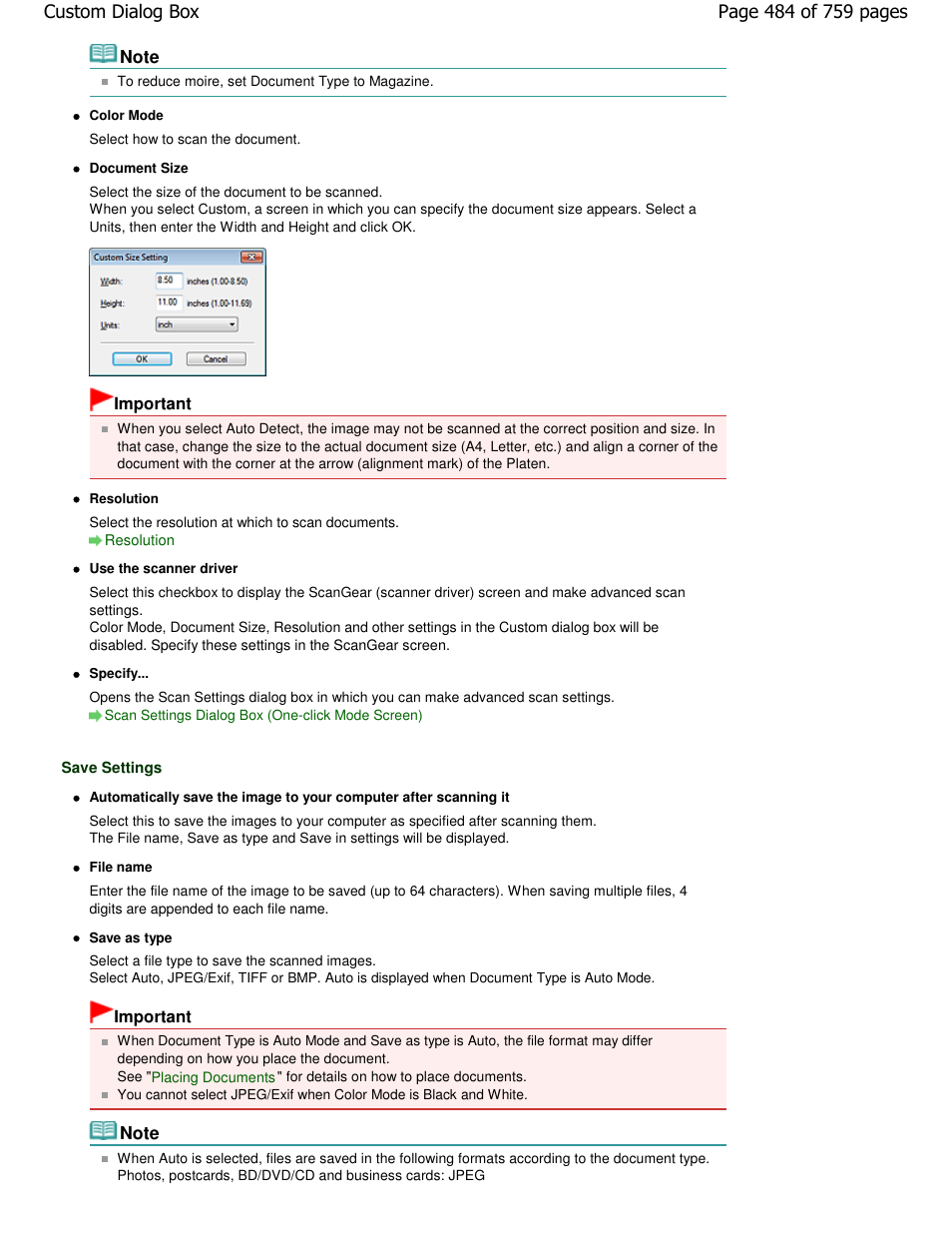 Canon mp495 User Manual | Page 484 / 759