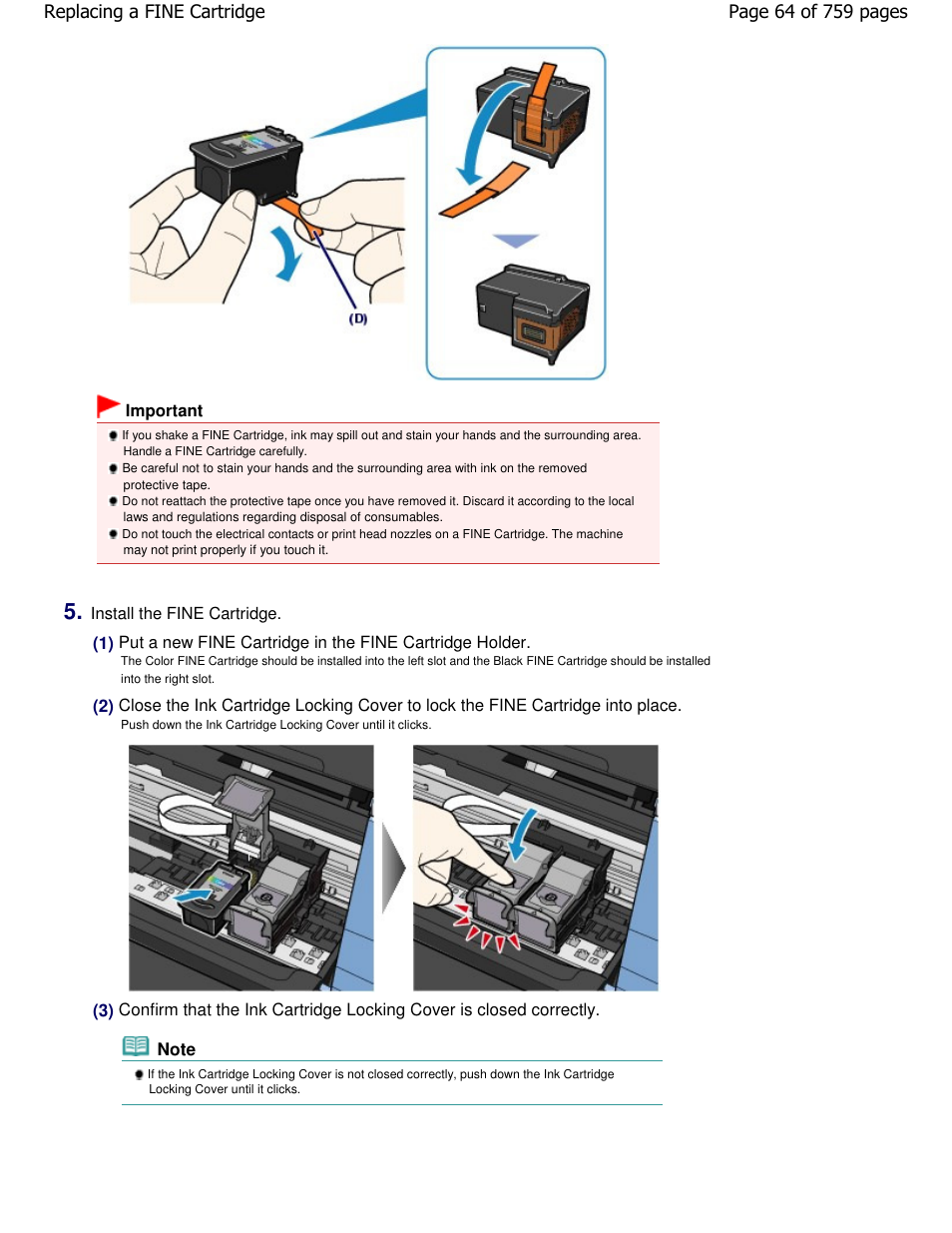 Canon mp495 User Manual | Page 64 / 759