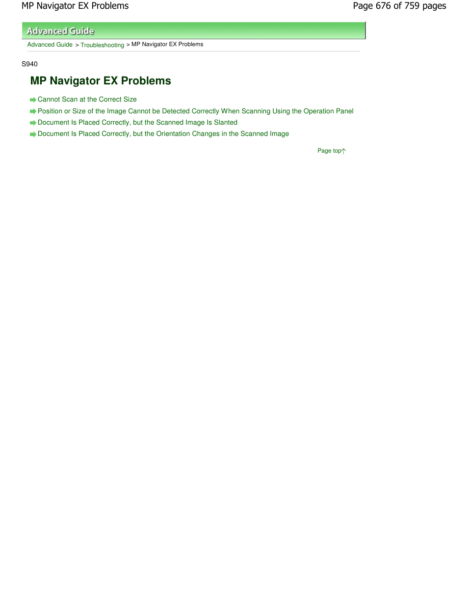 Mp navigator ex problems | Canon mp495 User Manual | Page 676 / 759