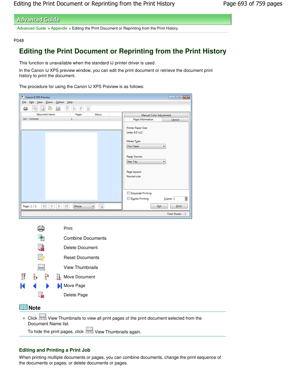 Canon mp495 User Manual | Page 693 / 759