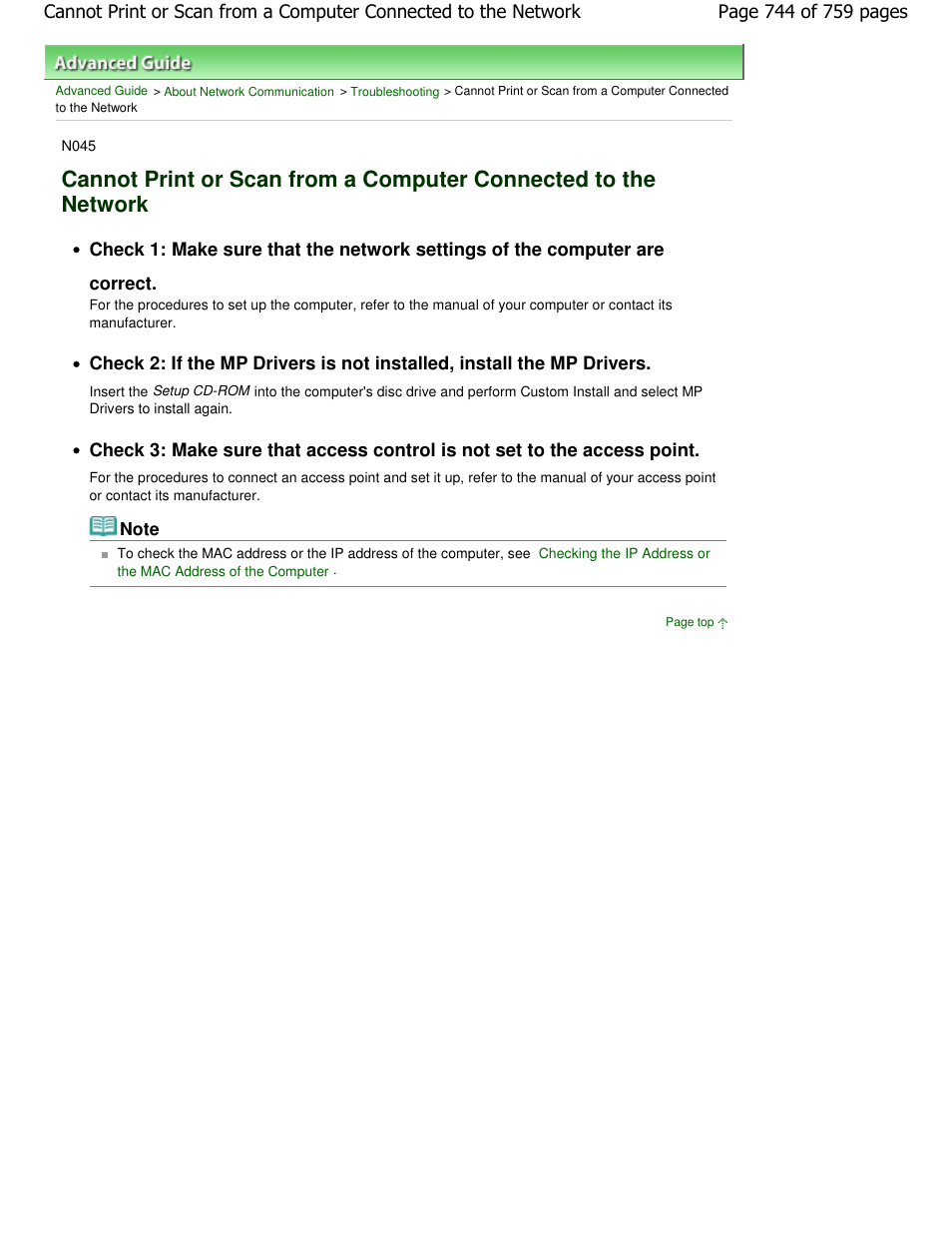 Canon mp495 User Manual | Page 744 / 759