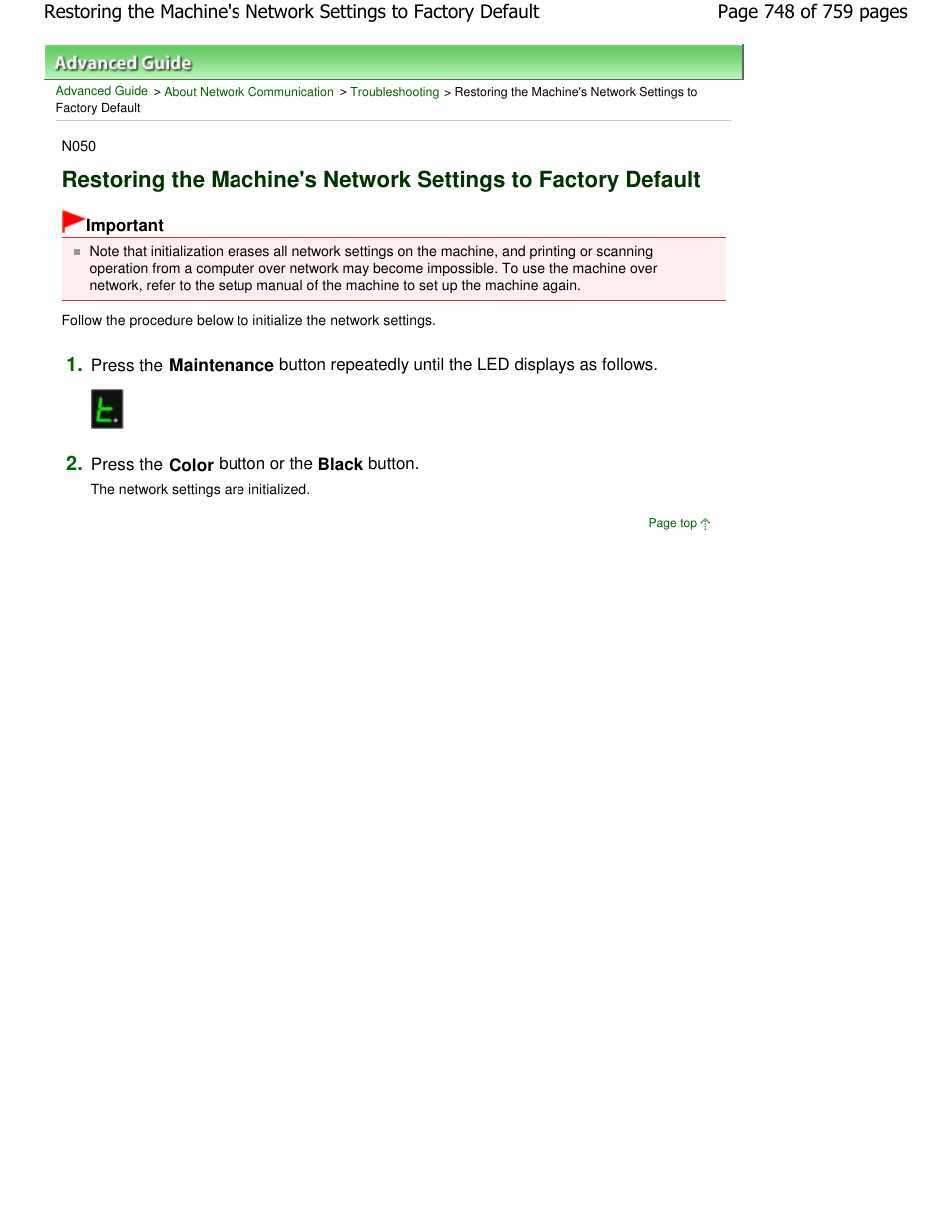 Canon mp495 User Manual | Page 748 / 759