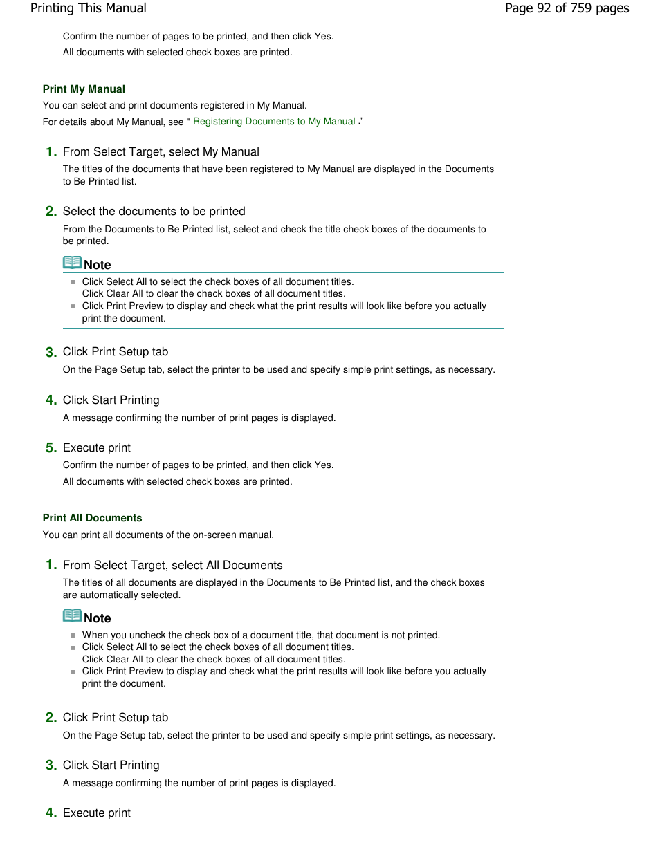 Canon mp495 User Manual | Page 92 / 759