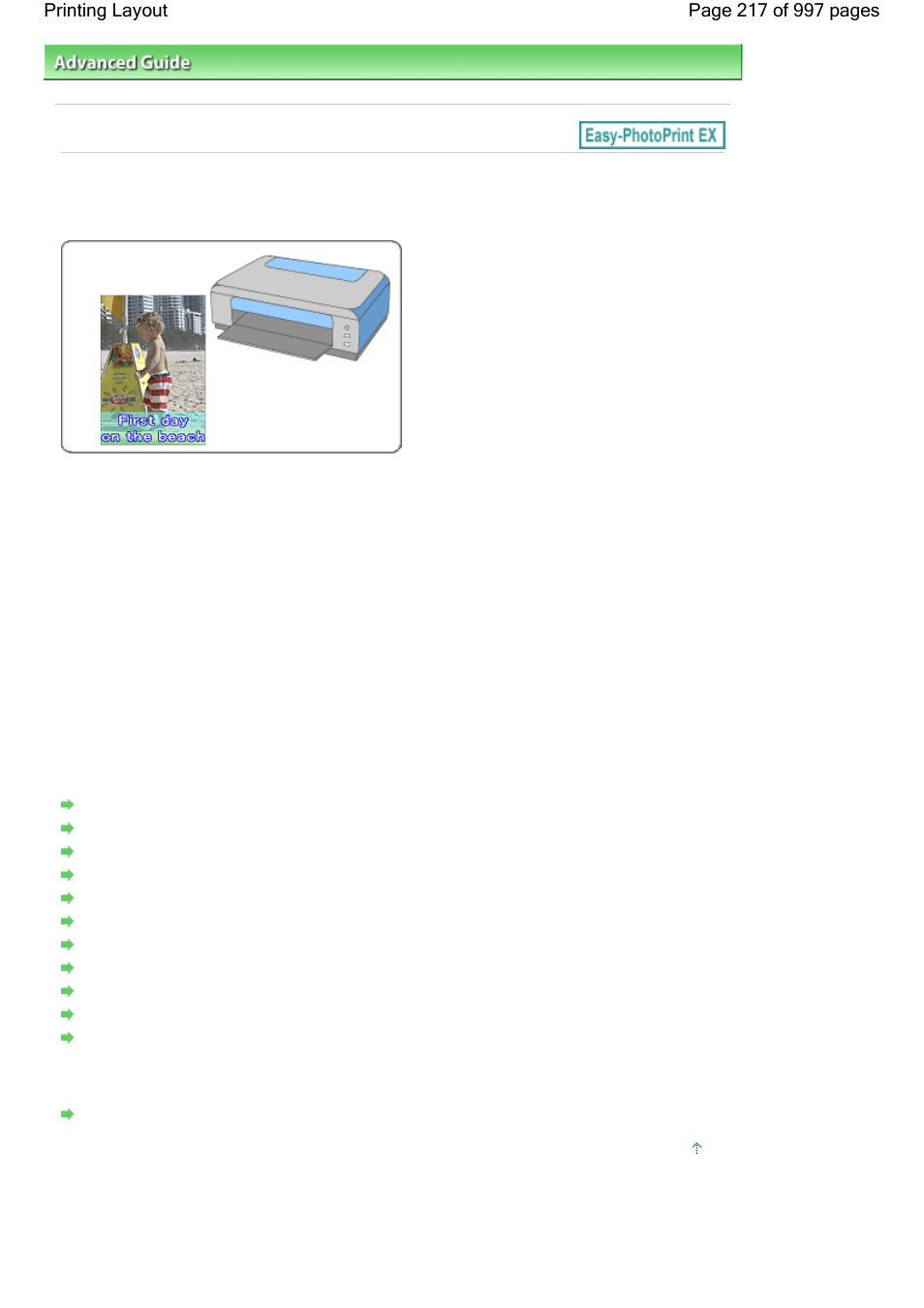 Printing layout | Canon mx860 User Manual | Page 217 / 997
