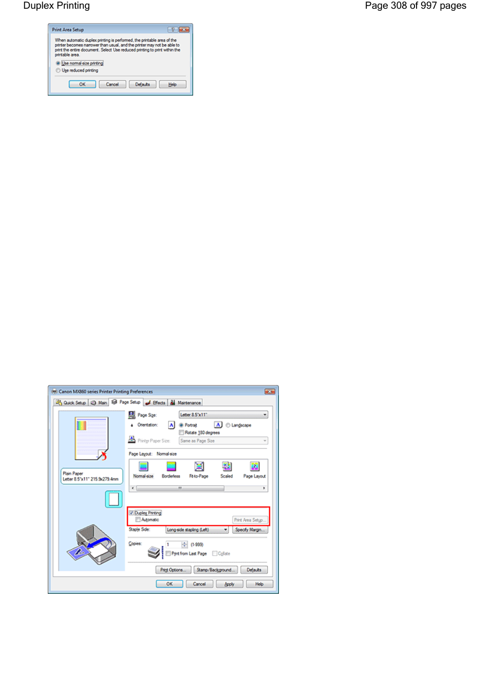 Canon mx860 User Manual | Page 308 / 997