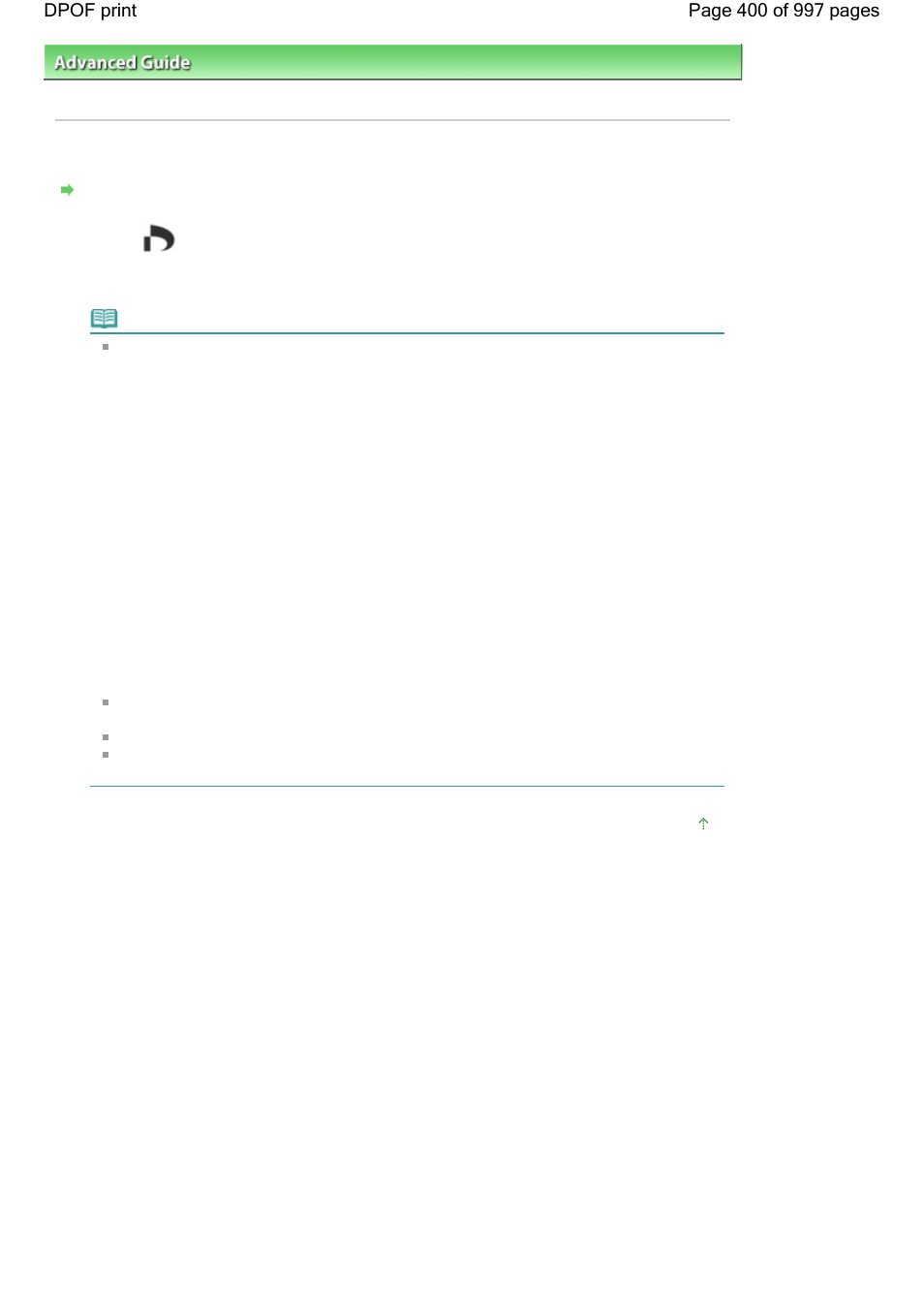 Dpof print | Canon mx860 User Manual | Page 400 / 997
