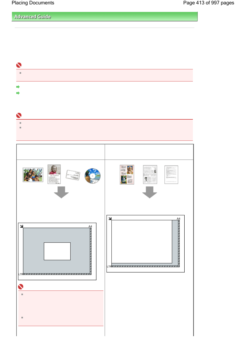 Placing documents | Canon mx860 User Manual | Page 413 / 997