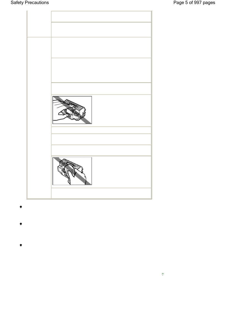 Page 5 of 997 pages safety precautions | Canon mx860 User Manual | Page 5 / 997