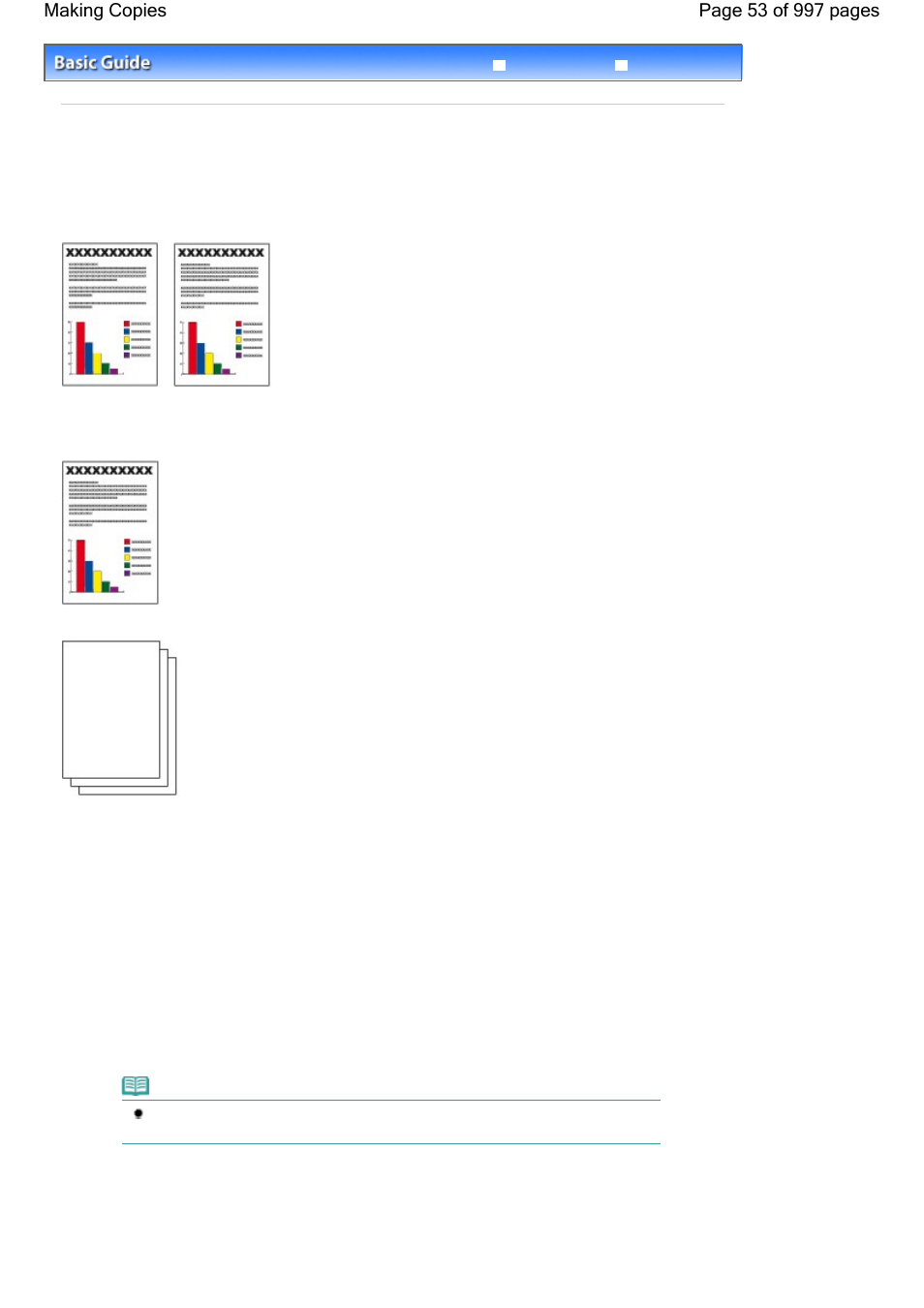 Making copies | Canon mx860 User Manual | Page 53 / 997