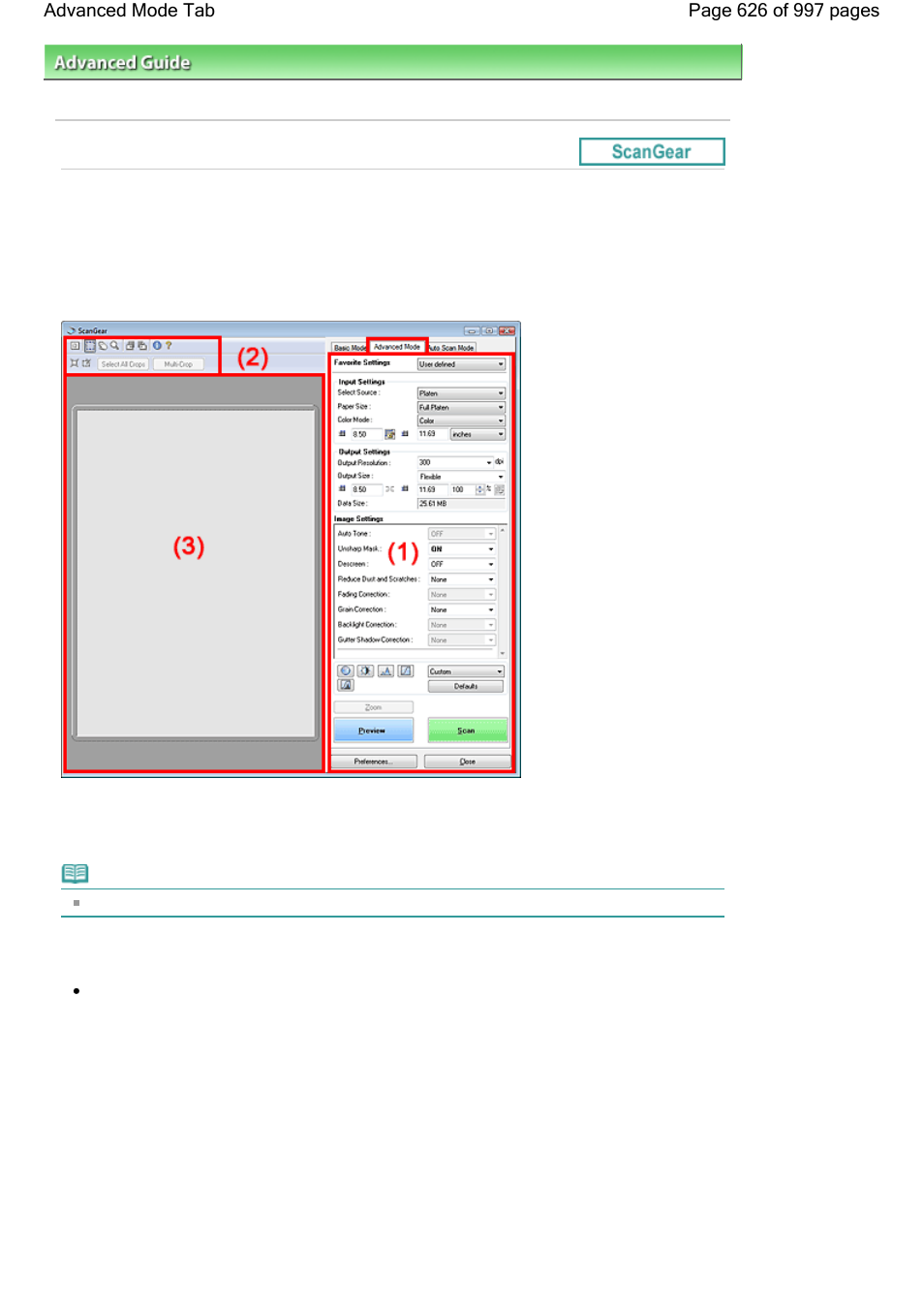 Advanced mode tab | Canon mx860 User Manual | Page 626 / 997