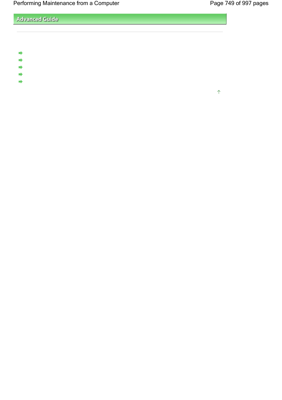 Performing maintenance from a computer | Canon mx860 User Manual | Page 749 / 997