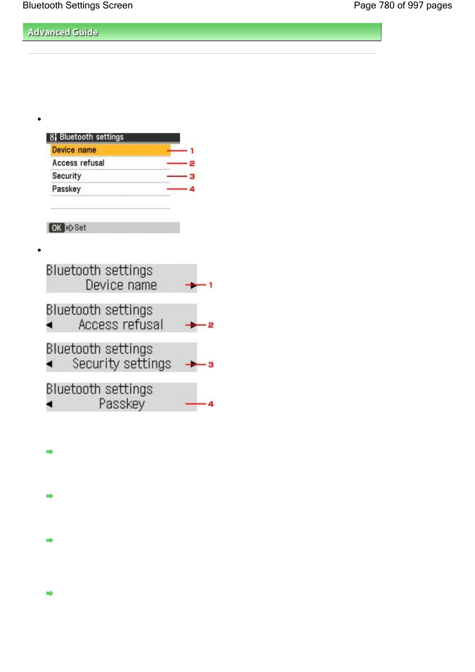 Bluetooth settings screen | Canon mx860 User Manual | Page 780 / 997