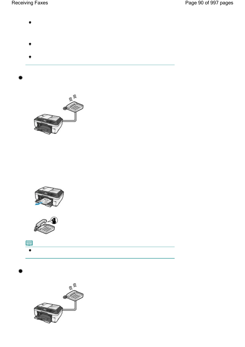 When drpd is selected, When network switch is selected | Canon mx860 User Manual | Page 90 / 997