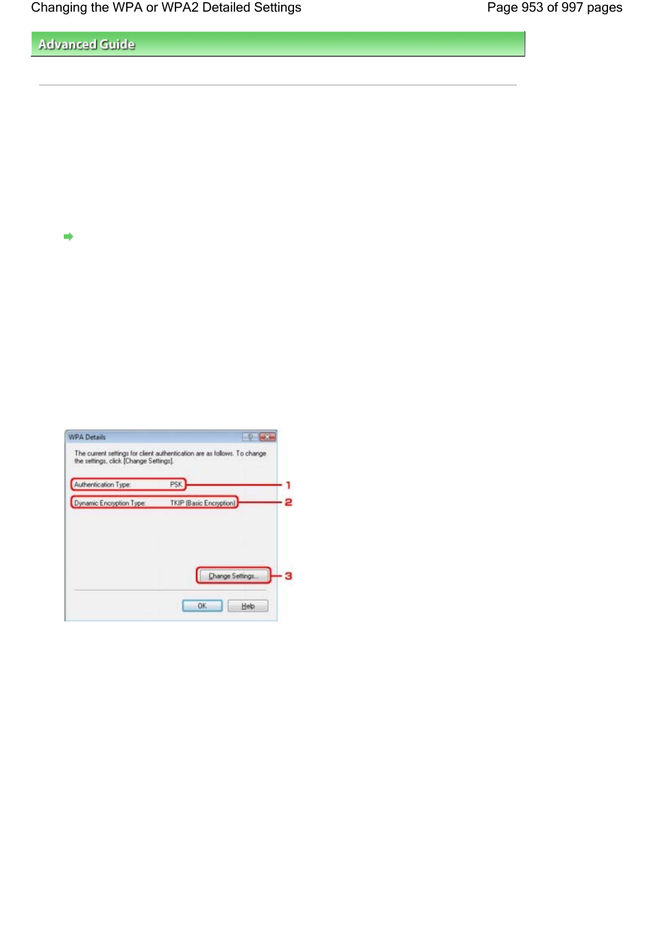 Changing the wpa or wpa2 detailed settings | Canon mx860 User Manual | Page 953 / 997