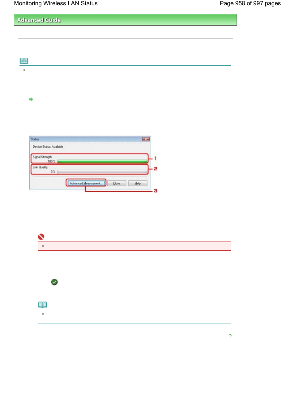 Monitoring wireless lan status | Canon mx860 User Manual | Page 958 / 997