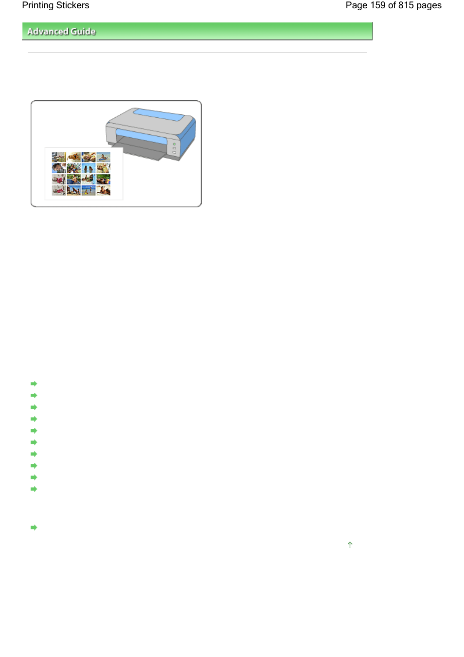 Printing stickers | Canon mp620 User Manual | Page 159 / 815