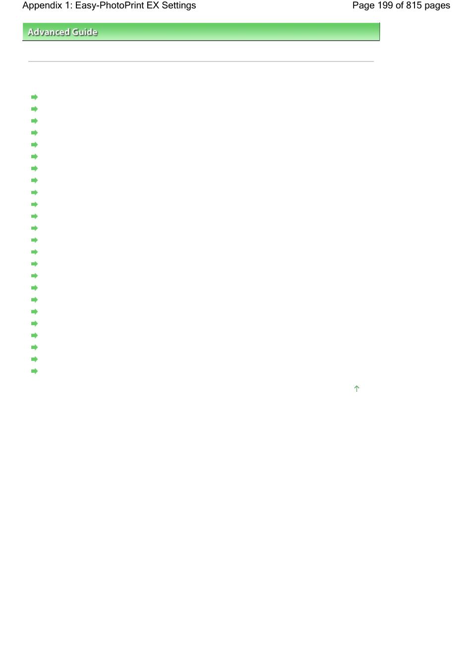 Appendix 1: easy-photoprint ex settings | Canon mp620 User Manual | Page 199 / 815
