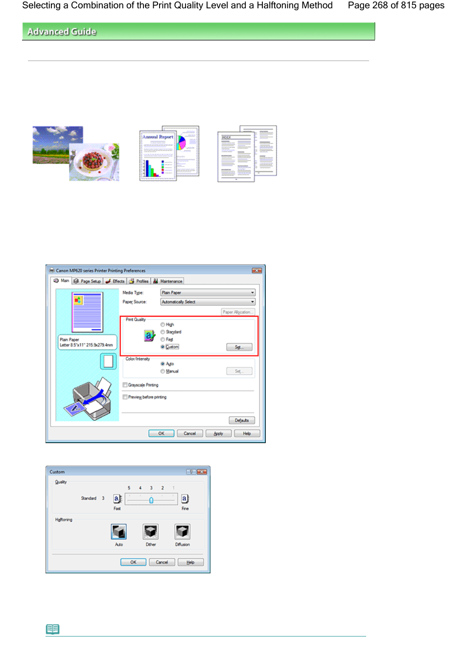Canon mp620 User Manual | Page 268 / 815