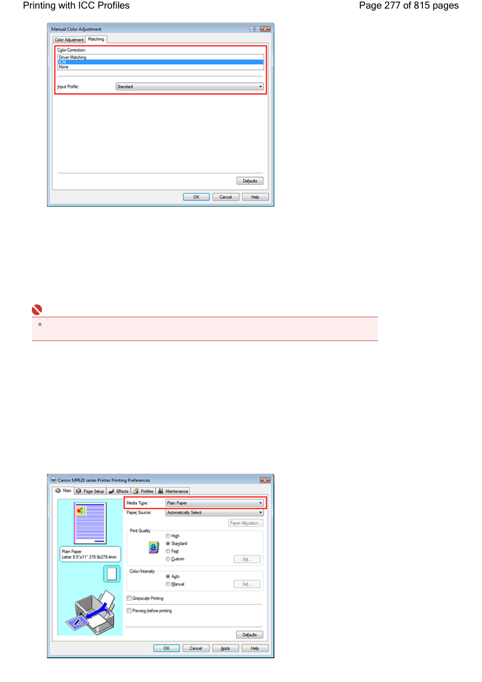 Canon mp620 User Manual | Page 277 / 815