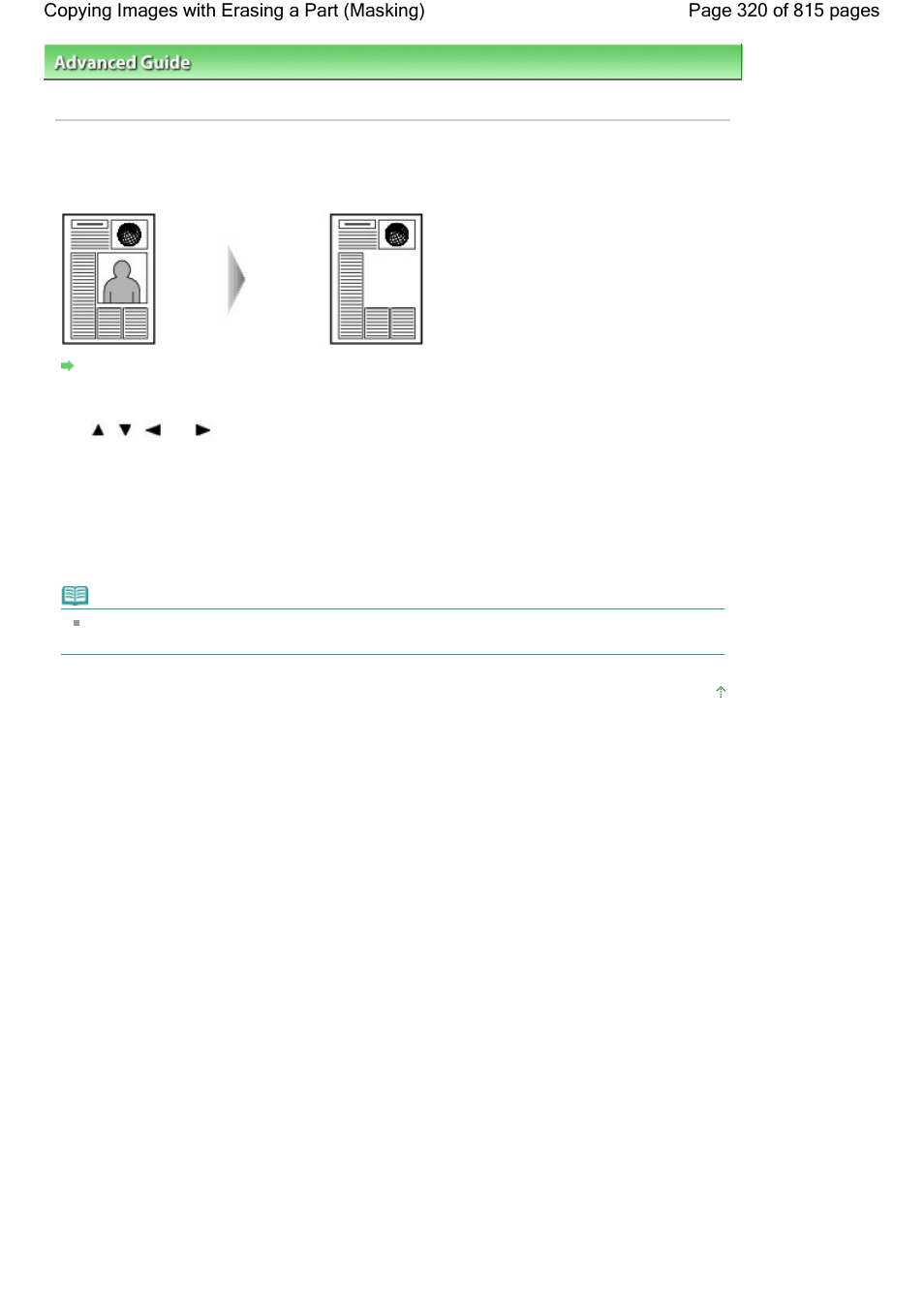 Copying images with erasing a part (masking) | Canon mp620 User Manual | Page 320 / 815