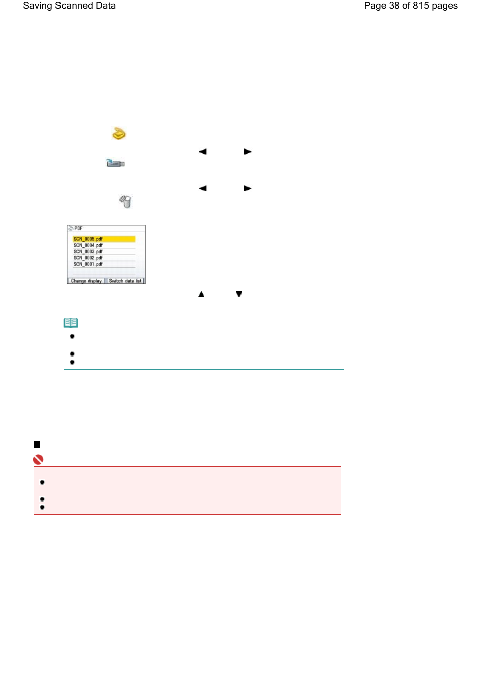 Inserting the usb flash drive | Canon mp620 User Manual | Page 38 / 815