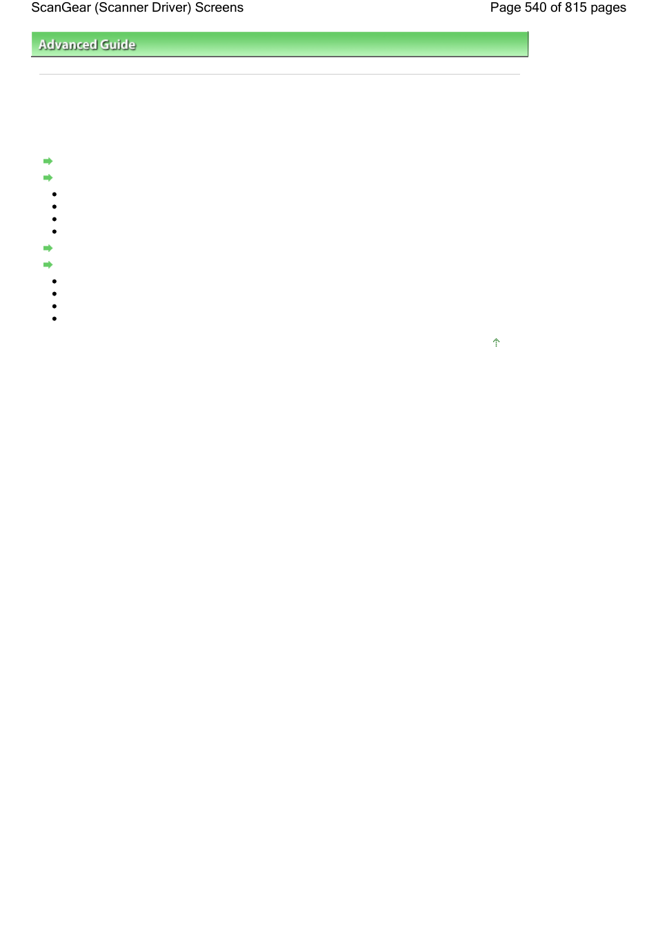 Scangear (scanner driver) screens | Canon mp620 User Manual | Page 540 / 815