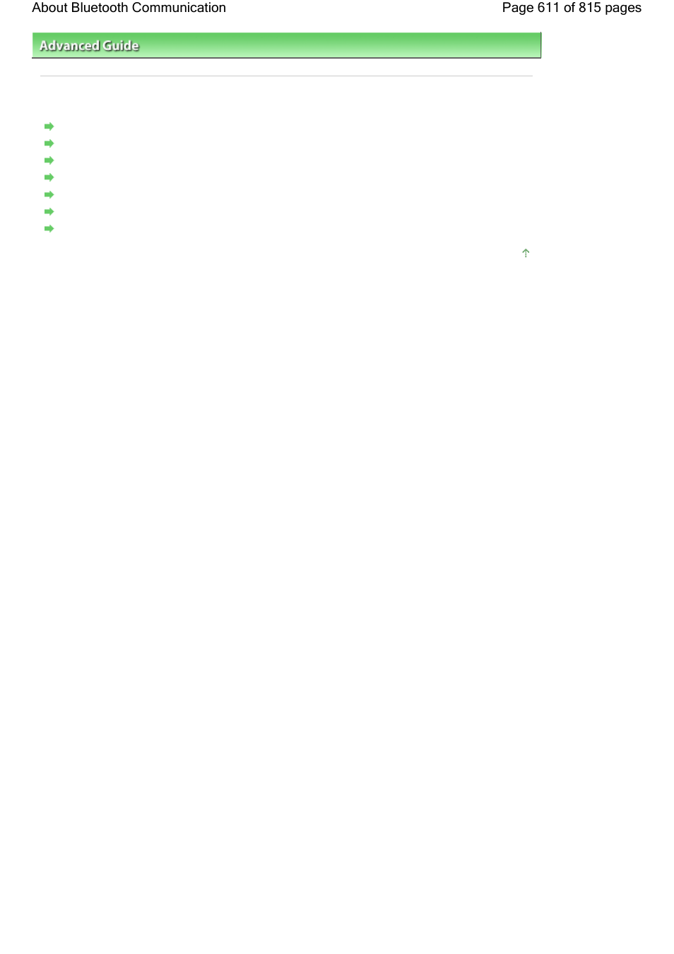About bluetooth communication | Canon mp620 User Manual | Page 611 / 815