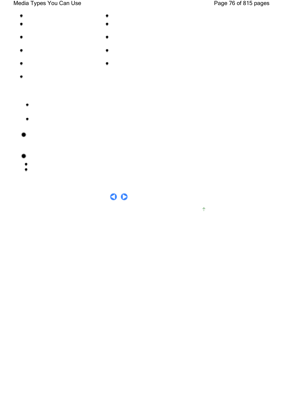 Paper weight, Non-standard sizes | Canon mp620 User Manual | Page 76 / 815