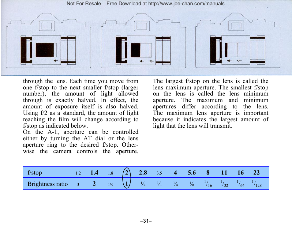 Canon A-1 User Manual | Page 31 / 105