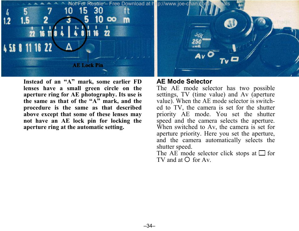 Canon A-1 User Manual | Page 34 / 105