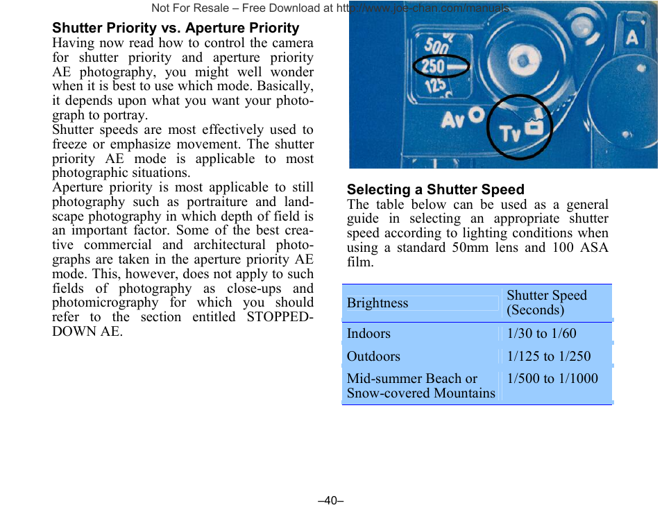 Canon A-1 User Manual | Page 40 / 105