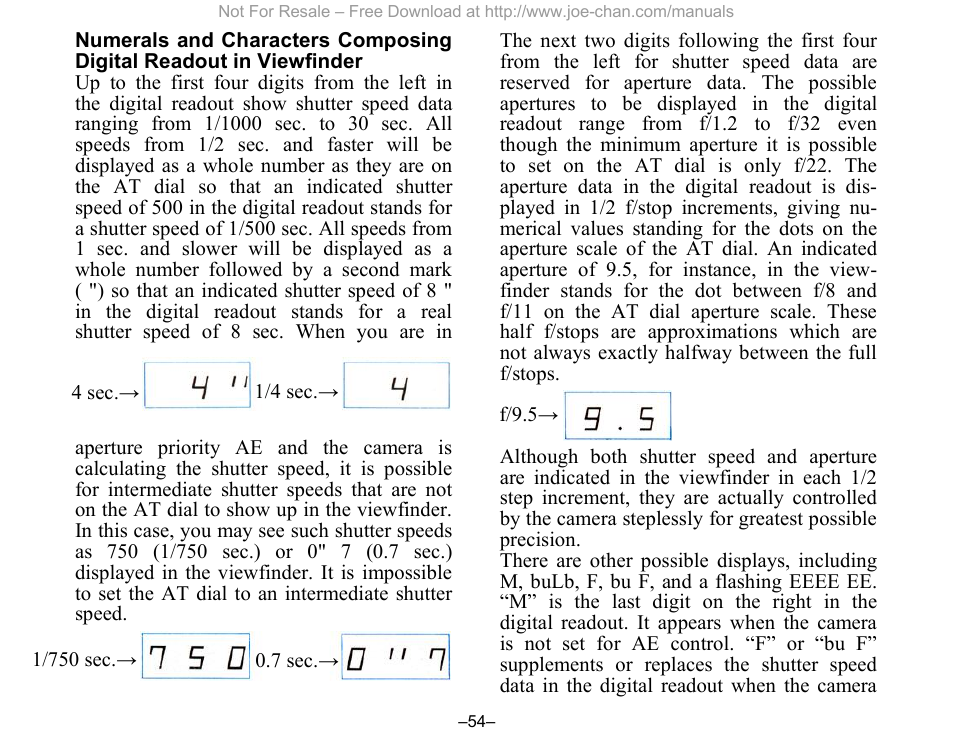 Canon A-1 User Manual | Page 54 / 105