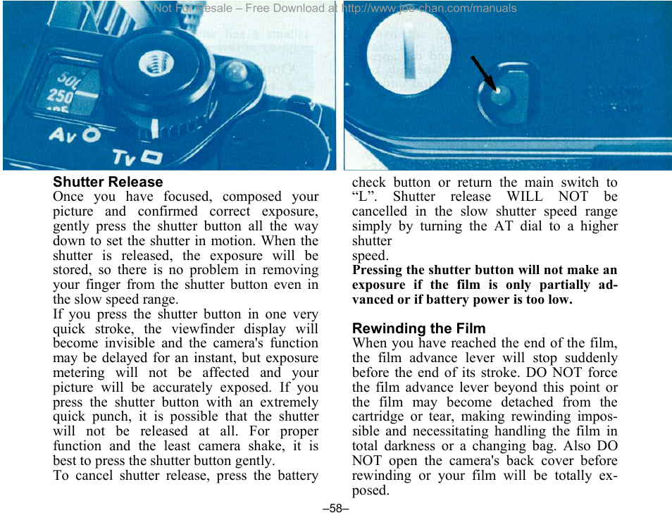 Canon A-1 User Manual | Page 58 / 105