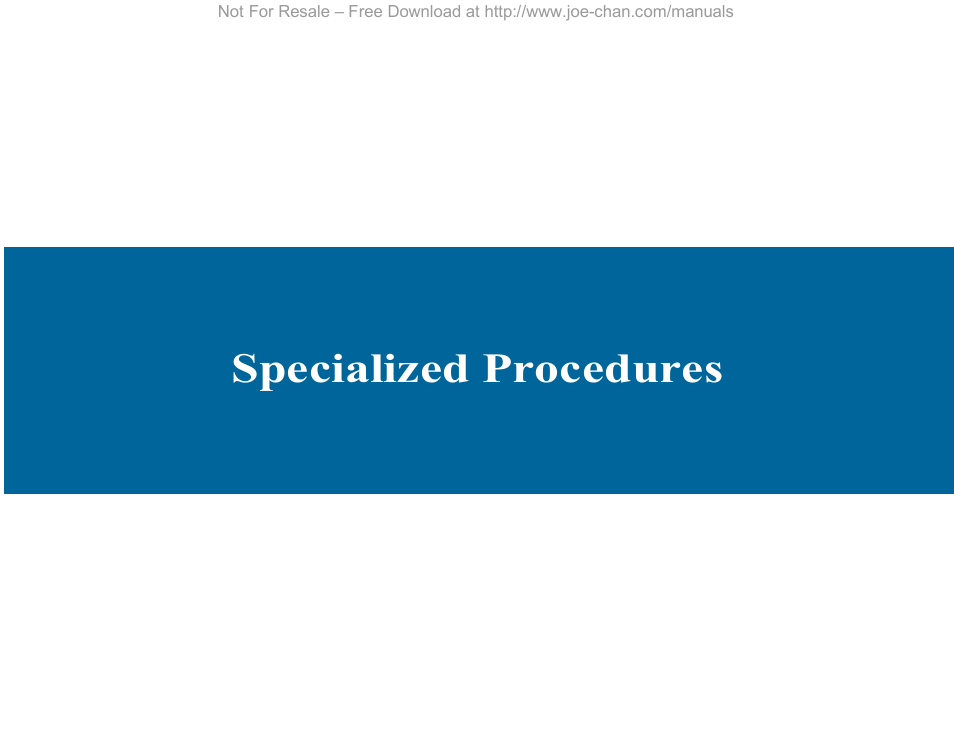 Specialized procedures | Canon A-1 User Manual | Page 60 / 105