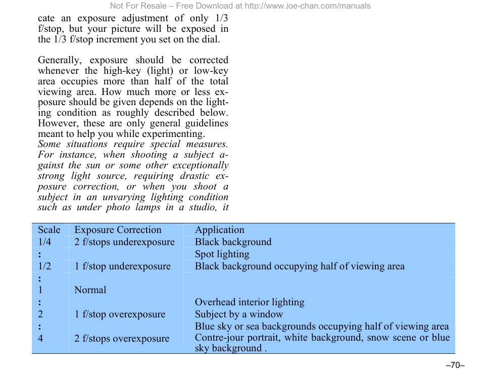 Canon A-1 User Manual | Page 70 / 105