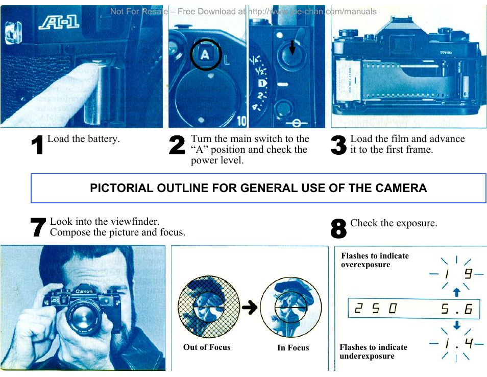 Canon A-1 User Manual | Page 8 / 105