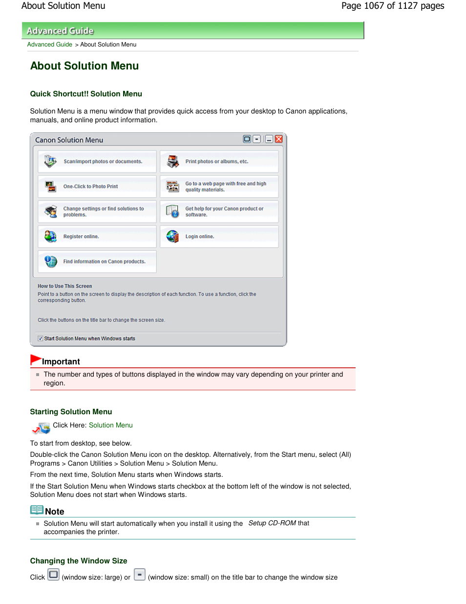 About solution menu | Canon PIXMA MX870 User Manual | Page 1067 / 1127
