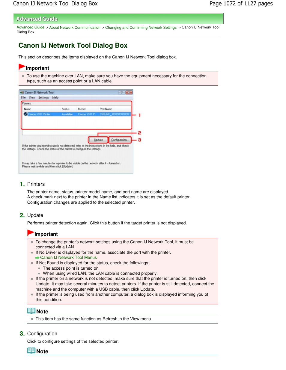 Canon ij network tool dialog box | Canon PIXMA MX870 User Manual | Page 1072 / 1127