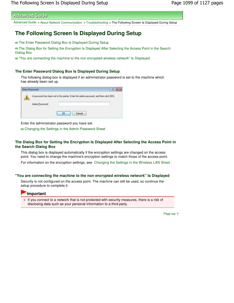 The following screen is displayed during setup | Canon PIXMA MX870 User Manual | Page 1099 / 1127