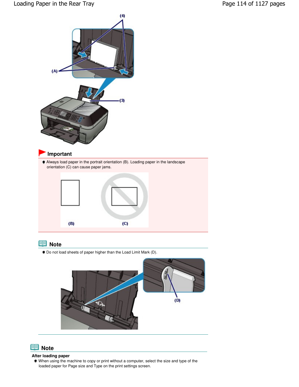 Canon PIXMA MX870 User Manual | Page 114 / 1127