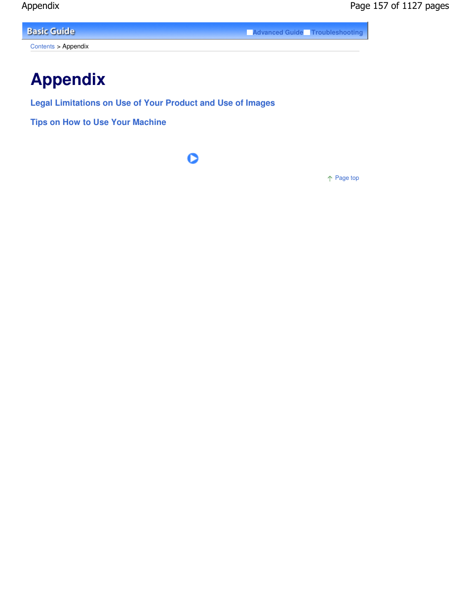 Appendix | Canon PIXMA MX870 User Manual | Page 157 / 1127