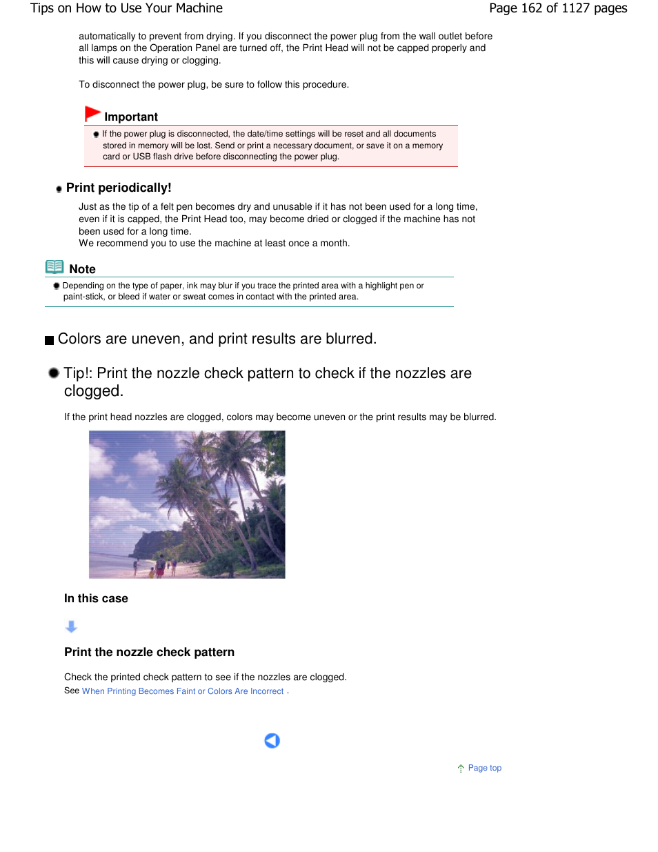 Clogged | Canon PIXMA MX870 User Manual | Page 162 / 1127