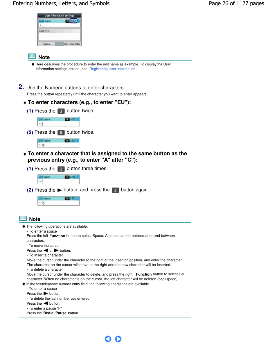 Canon PIXMA MX870 User Manual | Page 26 / 1127