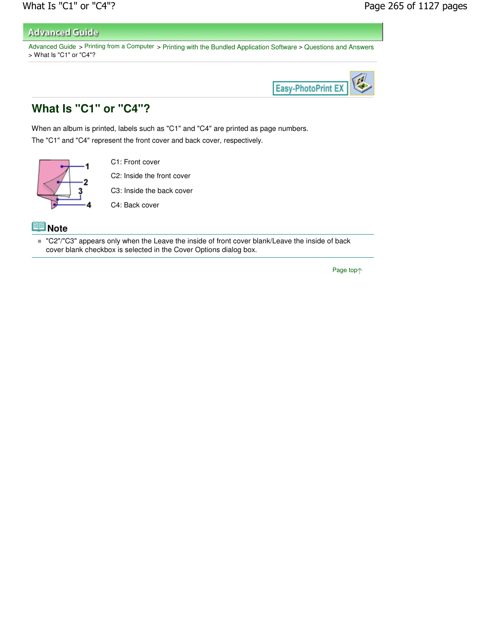 What is "c1" or "c4 | Canon PIXMA MX870 User Manual | Page 265 / 1127