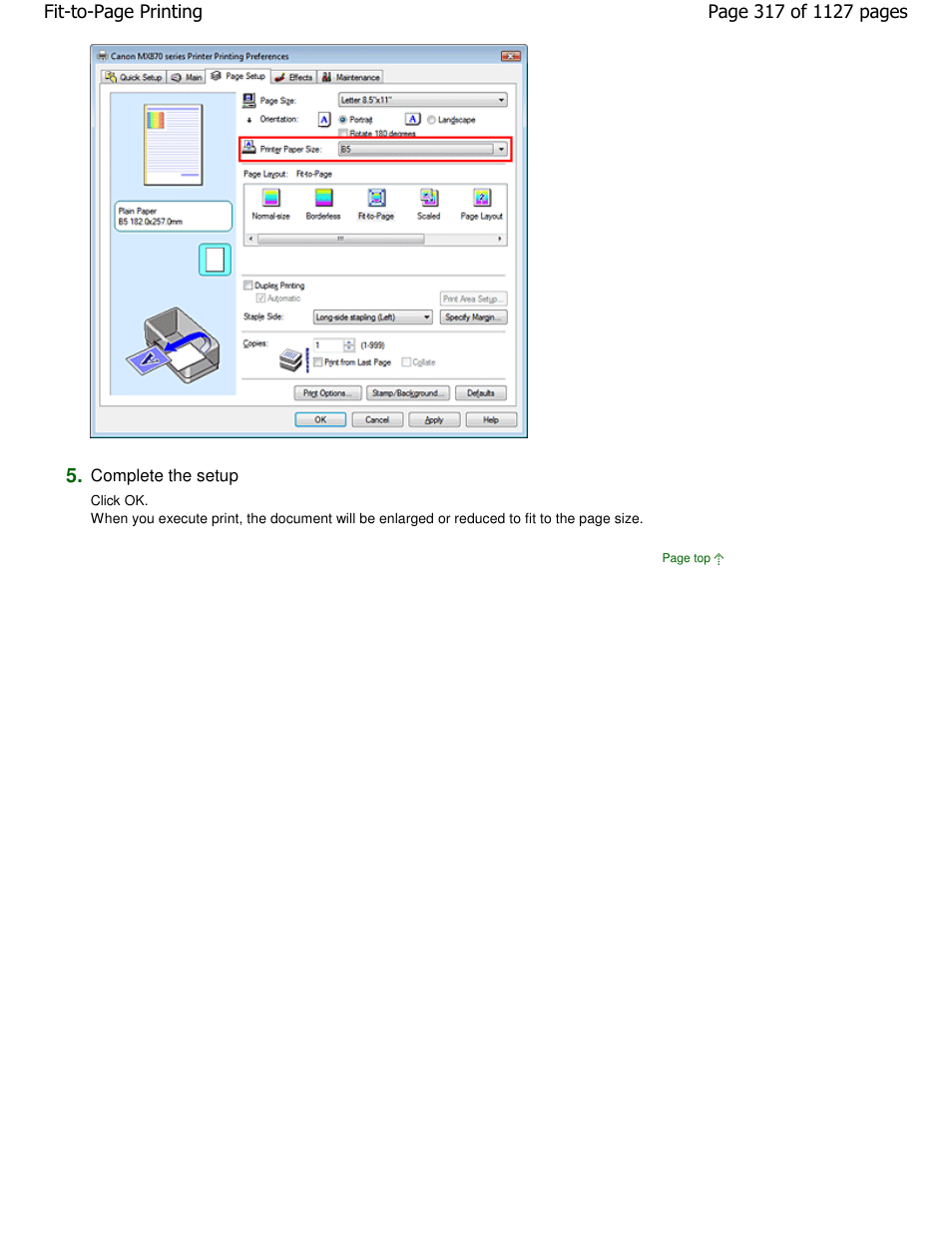 Canon PIXMA MX870 User Manual | Page 317 / 1127