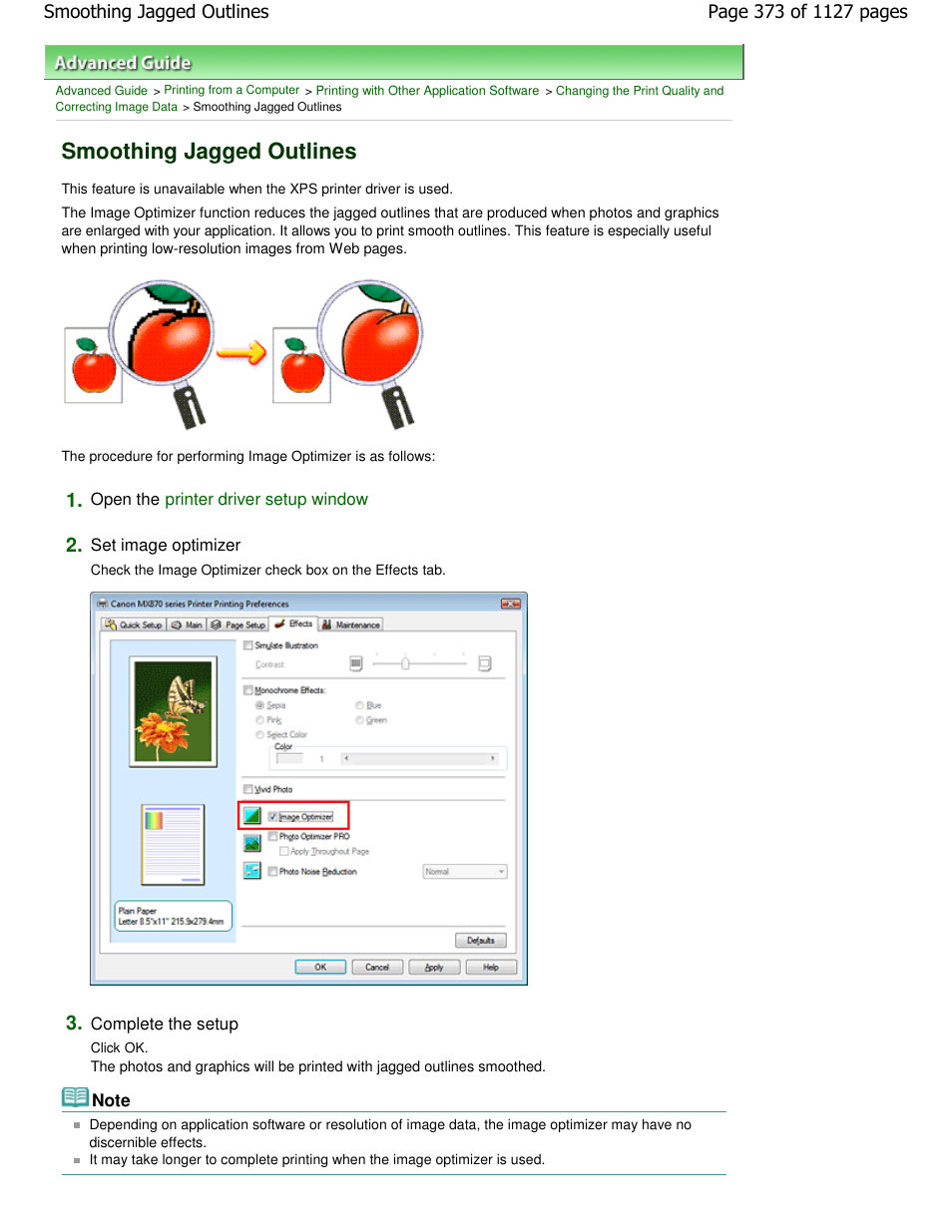 Smoothing jagged outlines | Canon PIXMA MX870 User Manual | Page 373 / 1127