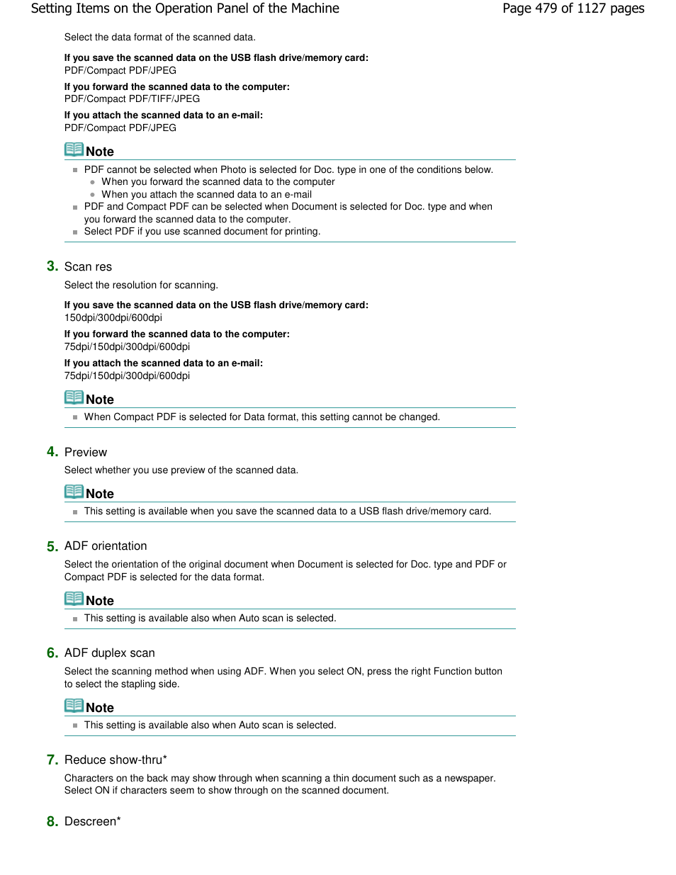 Canon PIXMA MX870 User Manual | Page 479 / 1127